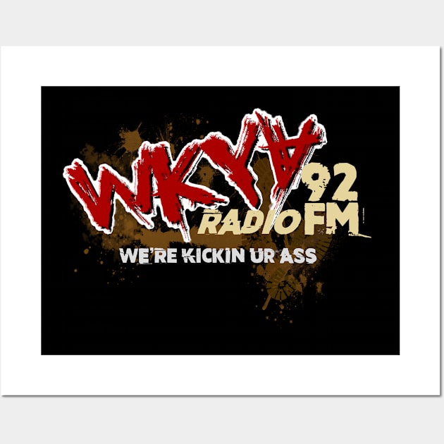 WKYA Radio Wall Art by Atomik